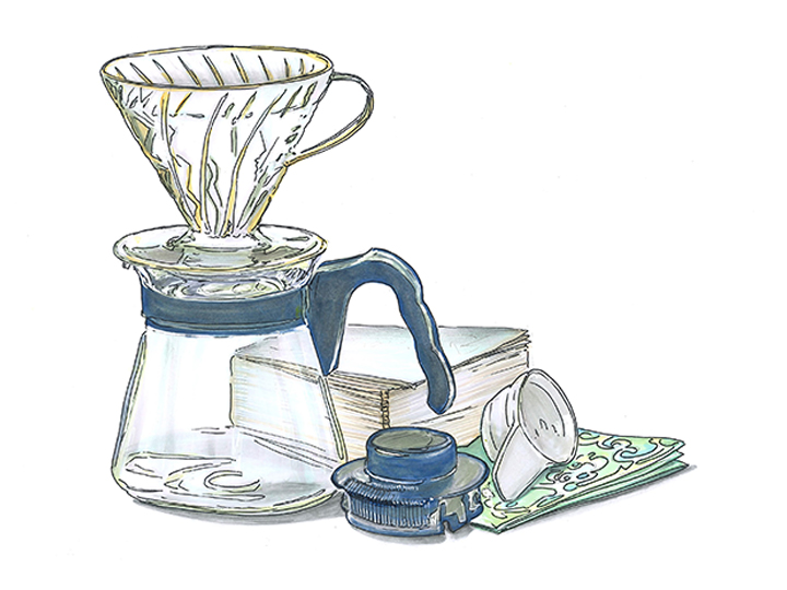 V60透過ドリッパーの淹れ方0