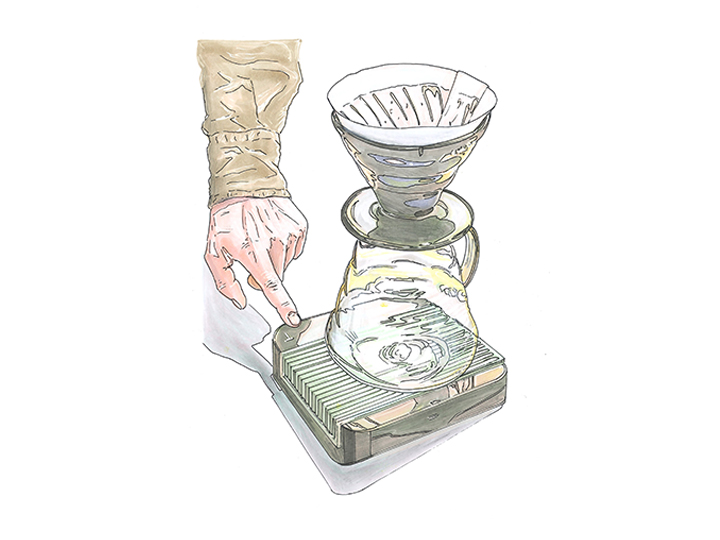 V60透過ドリッパーの淹れ方5