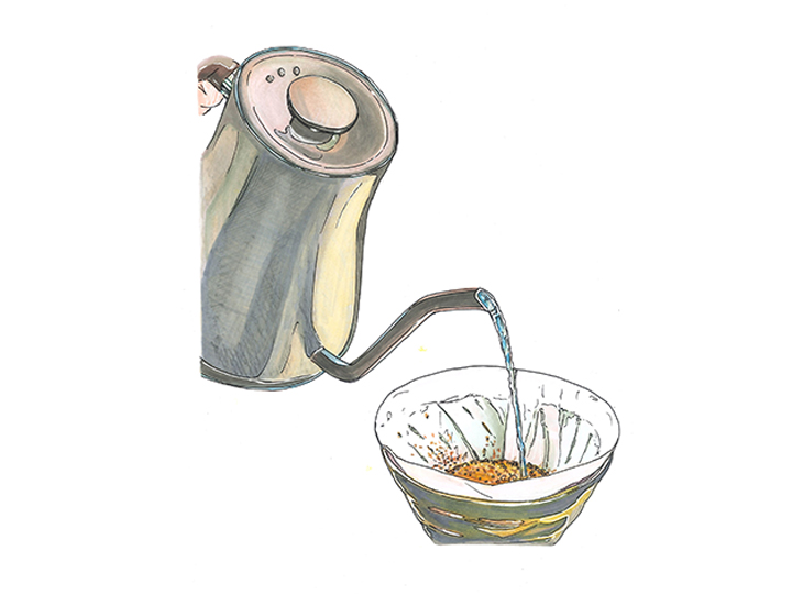 V60透過ドリッパーの淹れ方7